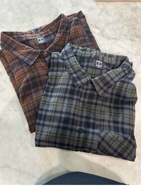 Tango & Hotel 3X Men's Plaid Button-Down Shirt Bundle